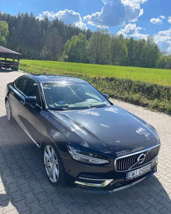 samochody osobowe Volvo S90 cena 119999 przebieg: 122000, rok produkcji 2017 z Wieluń